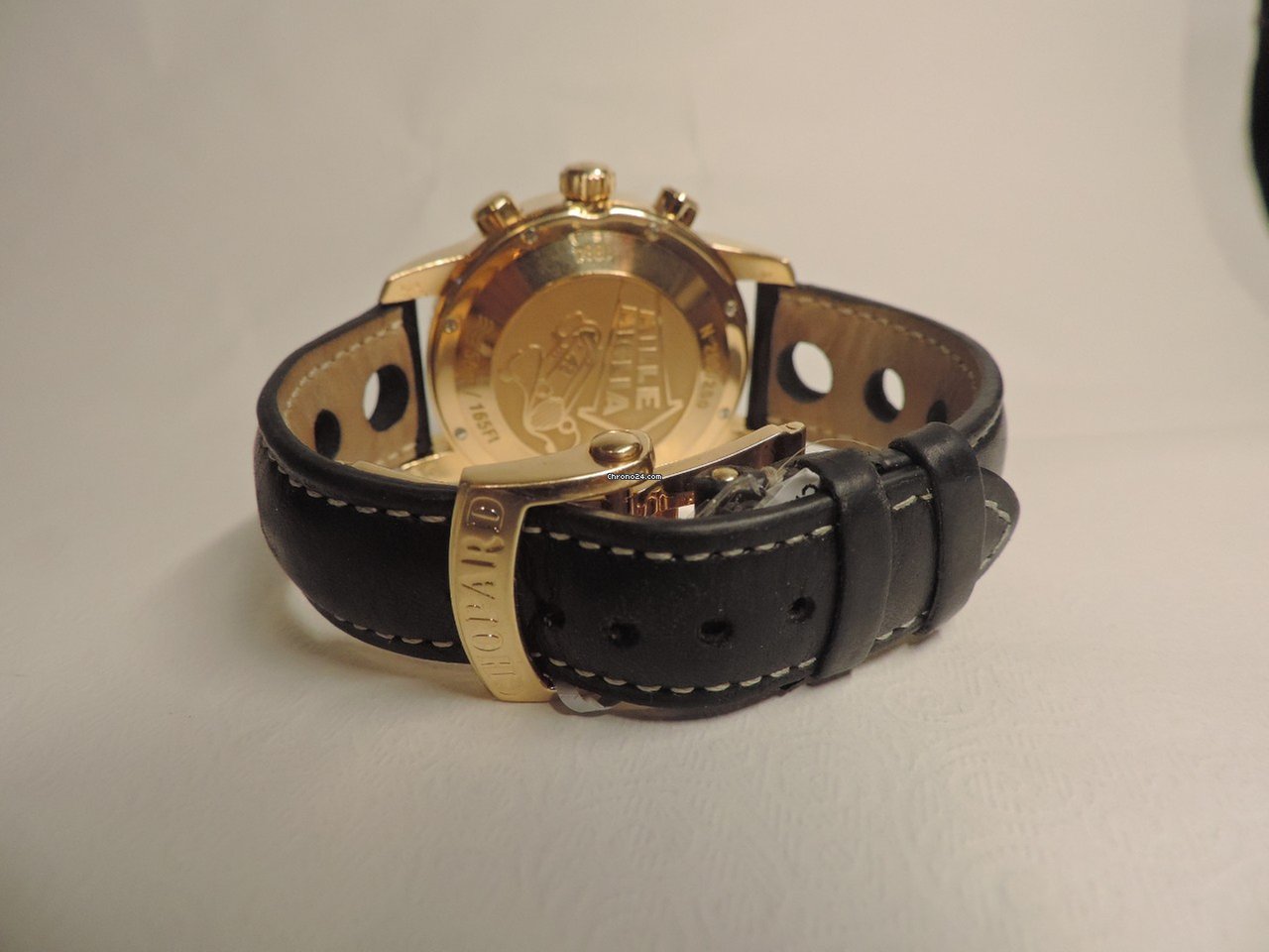 IMG_9081 Chopard Mille Miglia Mens watch Unisex Automatic Rose gold 1116920 Replica 5