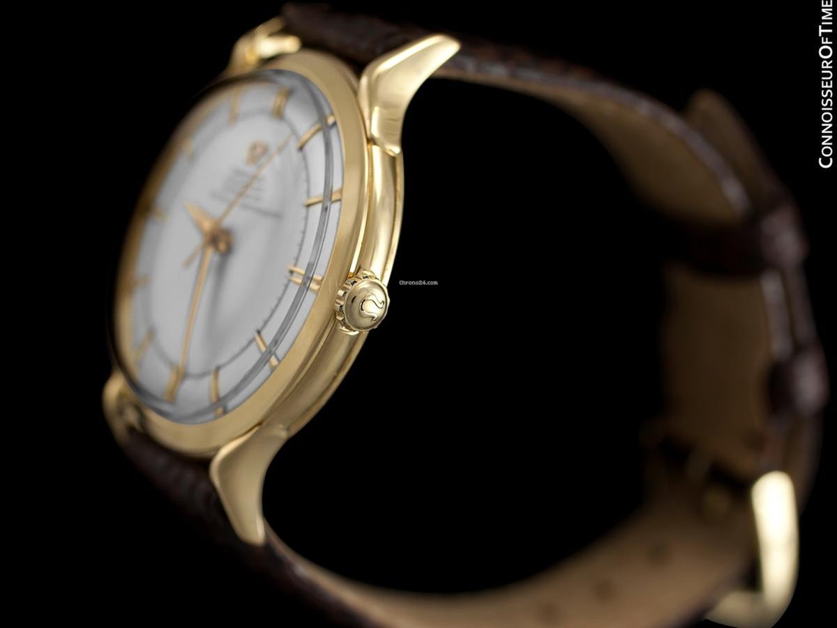 IMG_9081 Omega Globemaster Mens watch Unisex Automatic Yellow gold 6244 Replica 5