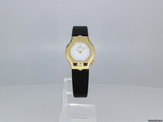 IMG_9081 TAG Heuer Alter Ego Womens watch Quartz Yellow gold WP1440 Replica 5