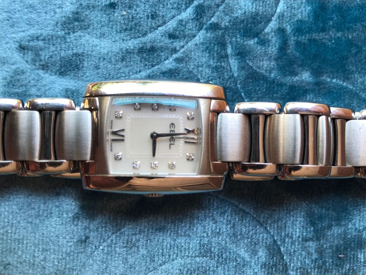 IMG_9081 Ebel Brasilia Womens watch Quartz Steel 1215605 Replica 5
