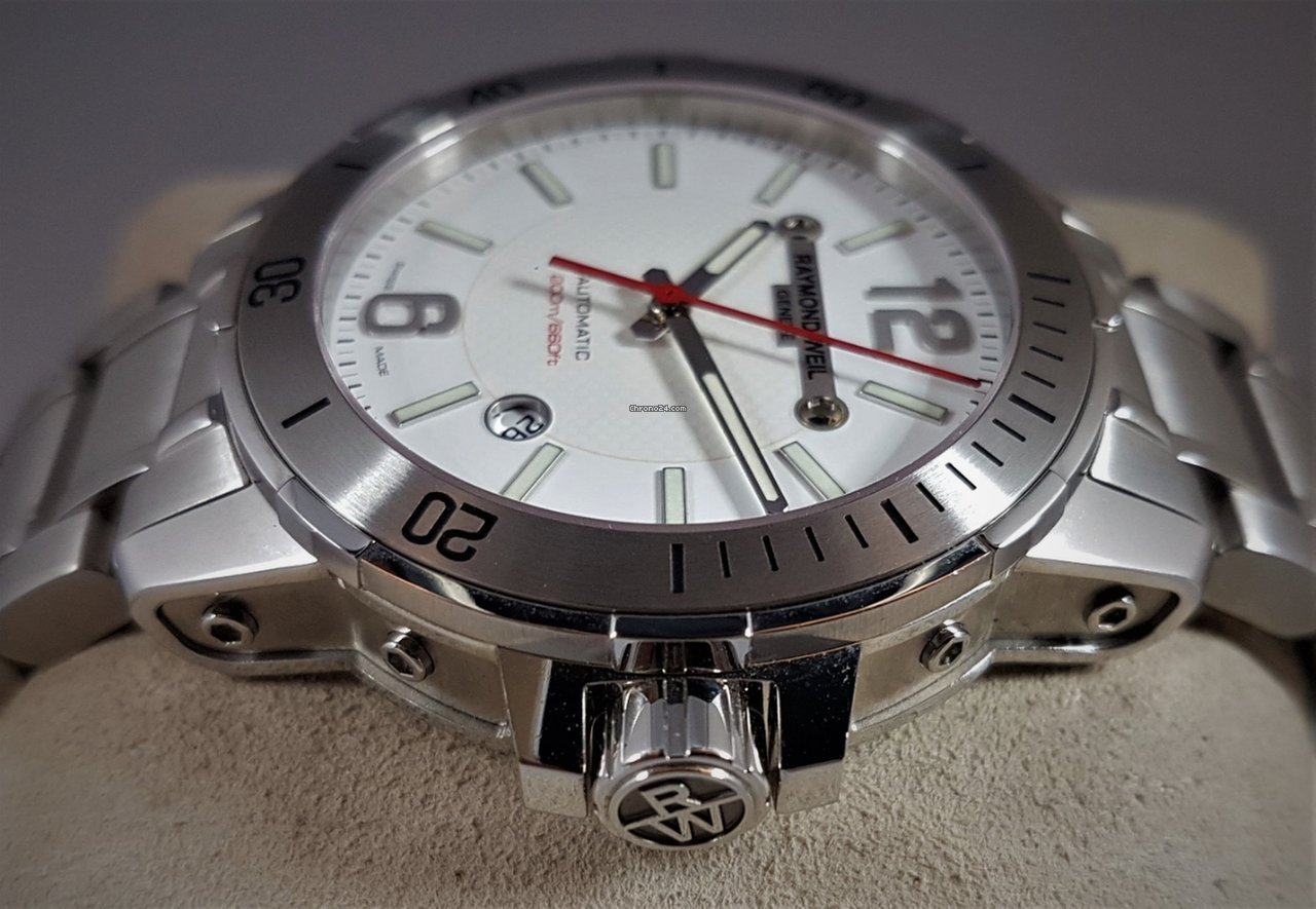 IMG_9081 Raymond Weil Nabucco Mens watch Unisex Automatic Steel 3900-ST-05307 Replica 5