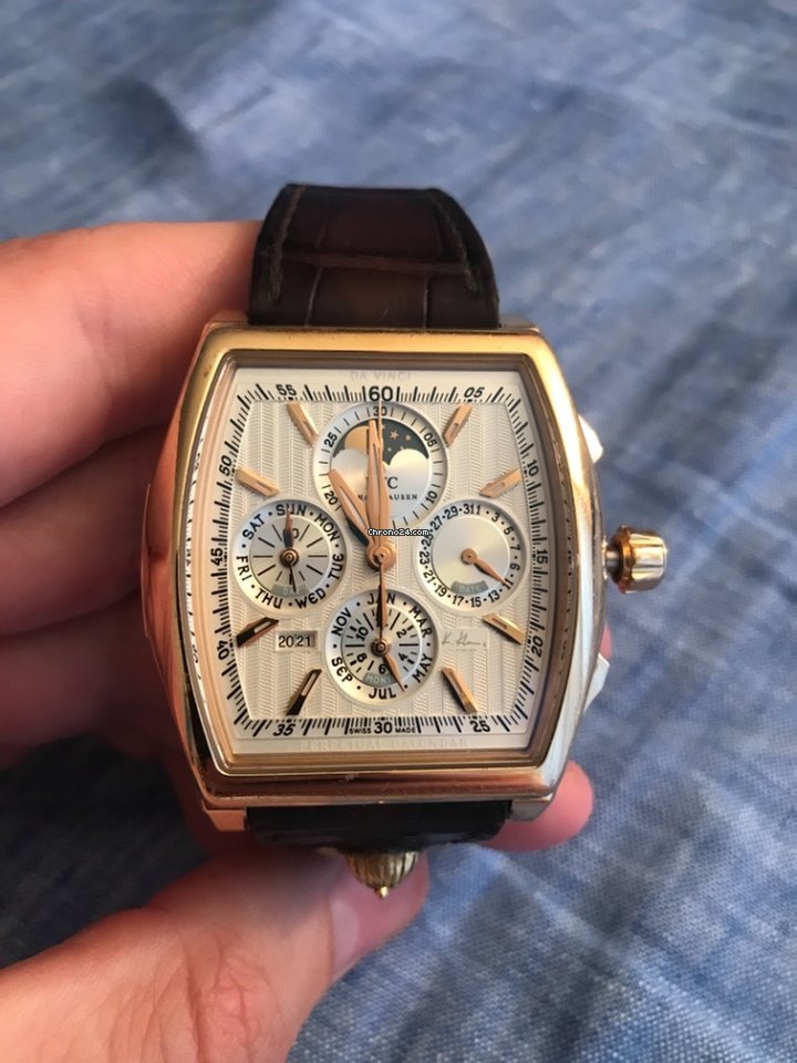 IMG_9081 IWC Da Vinci Perpetual Calendar Mens watch Unisex Automatic IW376203 Replica 5