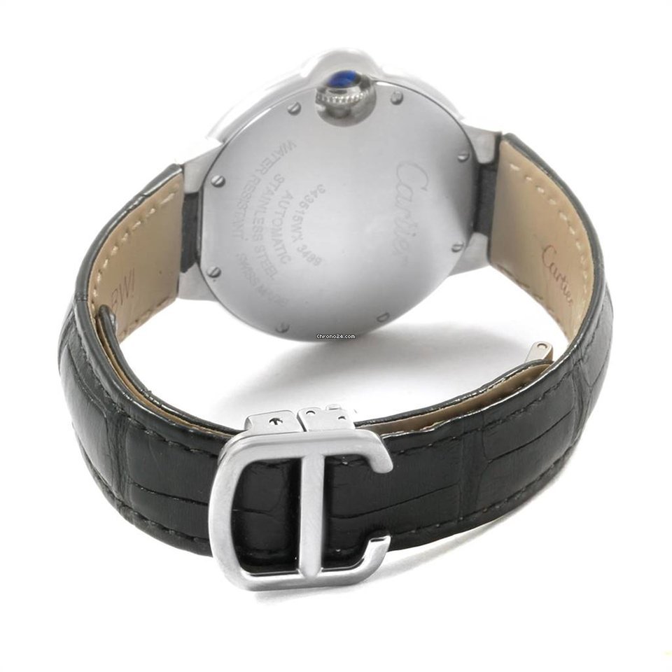 IMG_9081 Cartier Ballon Bleu 33mm Womens watch Automatic Steel W4BB0009 Replica 5