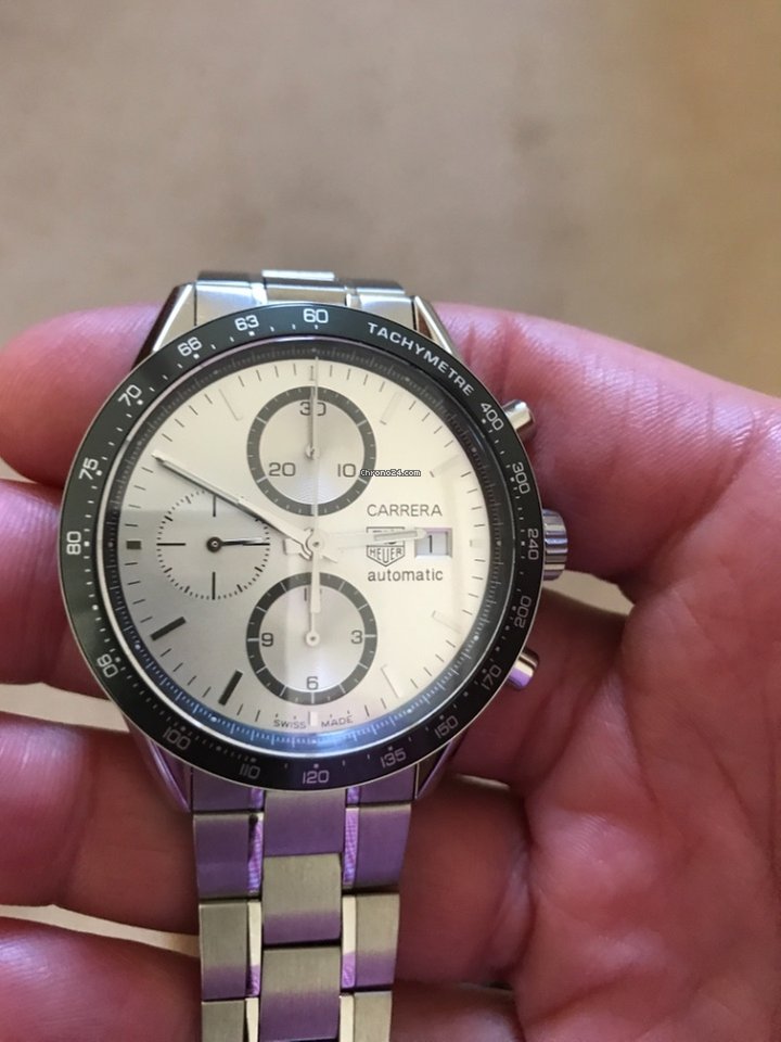 TAG Heuer Carrera Calibre 16 Mens watch Unisex Automatic Steel CV2011 Replica 5