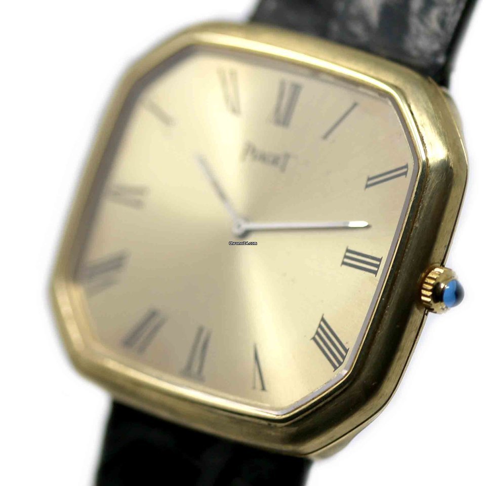 IMG_9081 Piaget Mens watch Unisex Manual winding Yellow gold 9781 Replica 5