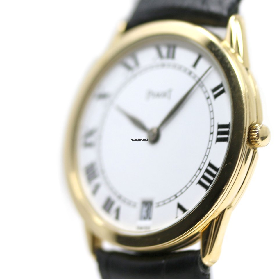 IMG_9081 Piaget Mens watch Unisex Quartz Yellow gold 15073 Replica 5
