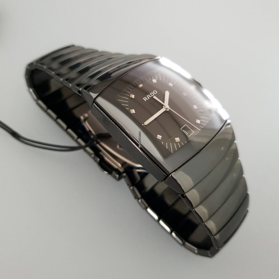 IMG_9081 Rado Sintra Mens watch Unisex Quartz Ceramic R13723162 Replica 5