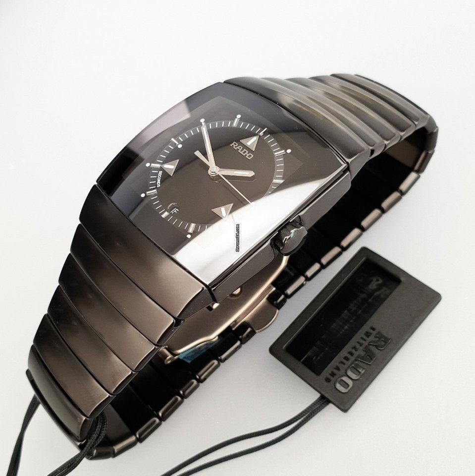 IMG_9081 Rado Sintra Mens watch Unisex Quartz Ceramic R13765152 Replica 5