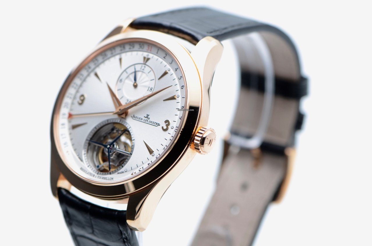 IMG_9081 Jaeger-LeCoultre Master Tourbillon Mens watch Unisex Automatic Rose gold Q1562521 Replica 5