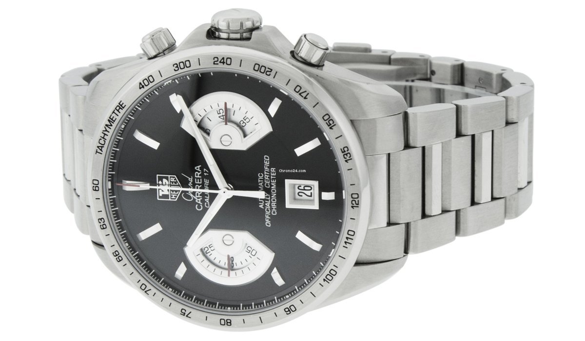 IMG_9081 TAG Heuer Grand Carrera Mens watch Unisex Automatic Steel CAV511A.BA0902 Replica 5