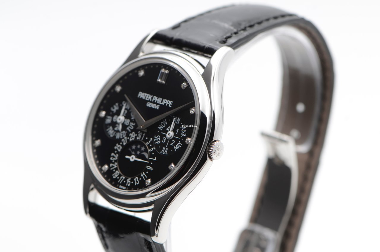 IMG_9081 Patek Philippe Perpetual Calendar Mens watch Unisex Automatic Platinum 5140P-013 Replica 5