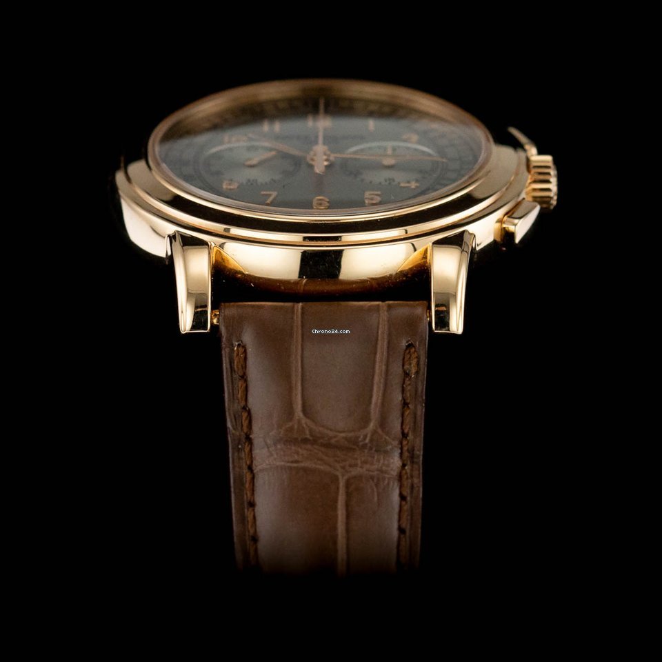 Patek Philippe Chronograph Mens watch Unisex Manual winding Rose gold 5070R-001 Replica 5