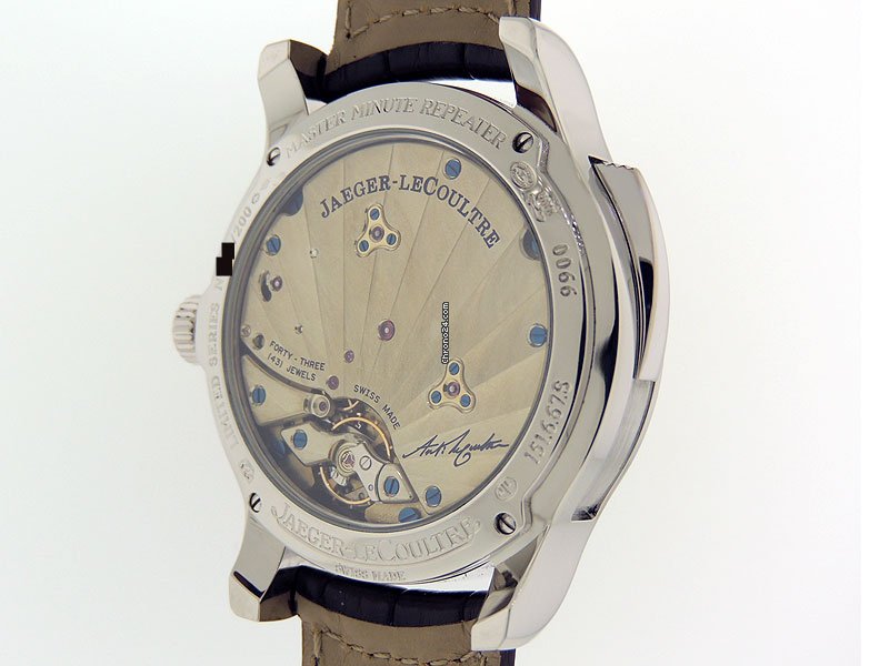 IMG_9081 Jaeger-LeCoultre Master Minute Repeater Mens watch Unisex Manual winding Platinum 164.64.20 Replica 6