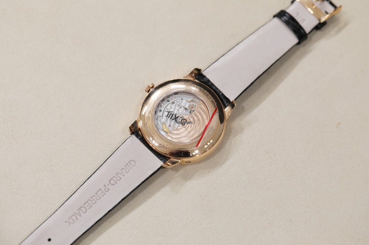 IMG_9081 Girard Perregaux 1966 Mens watch Unisex Automatic Rose gold 49535-52-151-bk6a Replica 6
