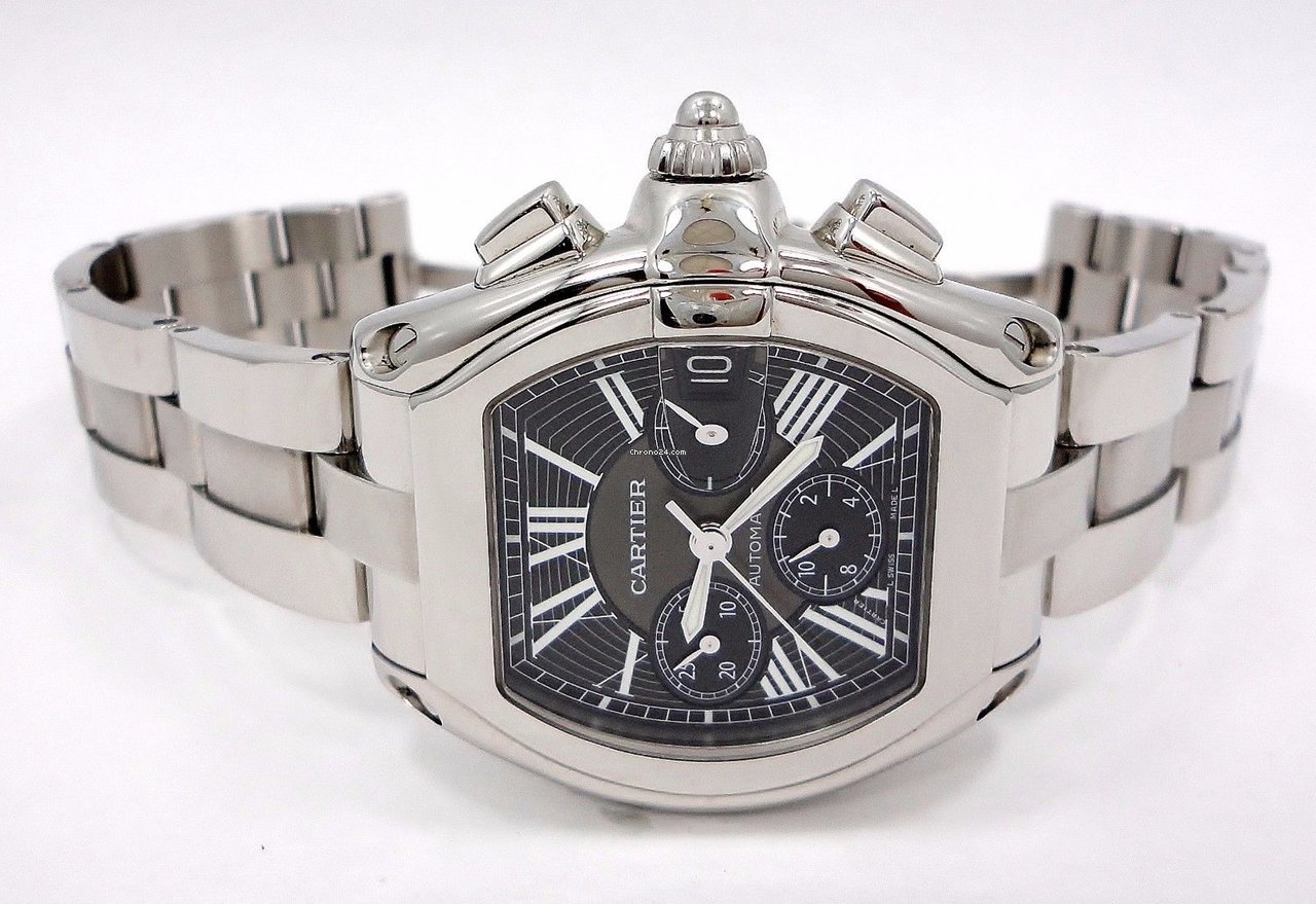 IMG_9081 Cartier Roadster Automatic Steel 2616 Replica 6
