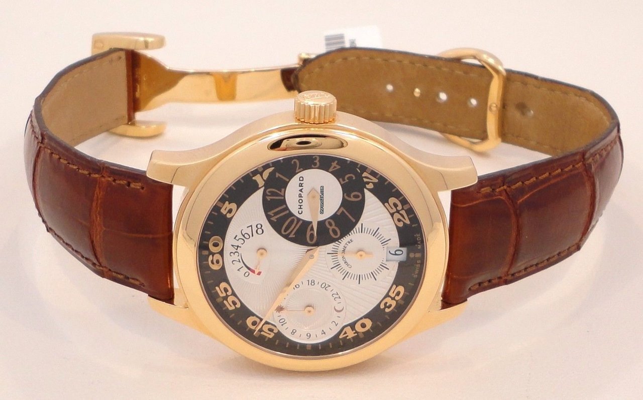 IMG_9081 Chopard L.U.C Mens watch Unisex Automatic Yellow gold 16 1874 Replica 6
