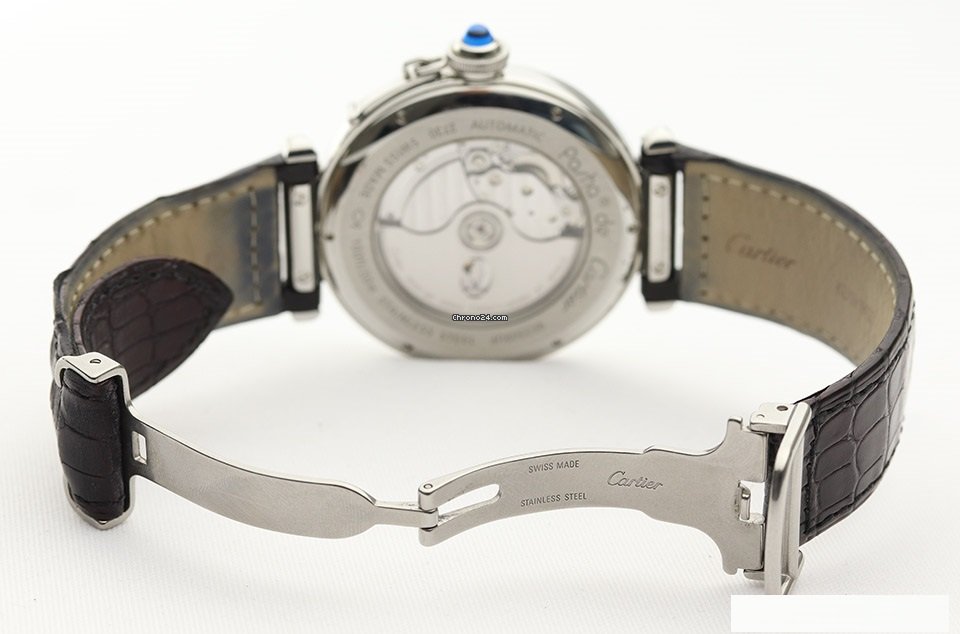 IMG_9081 Cartier Pasha Mens watch Unisex Automatic Steel 2730 Replica 6
