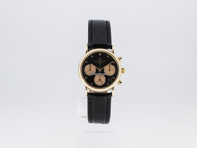 IWC Portofino Chronograph Womens watch Quartz Red gold 3730 Replica 6