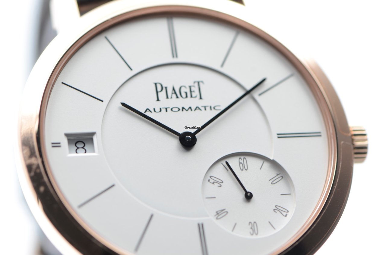 IMG_9081 Piaget Altiplano Mens watch Unisex Automatic Rose gold goa38131 Replica 6