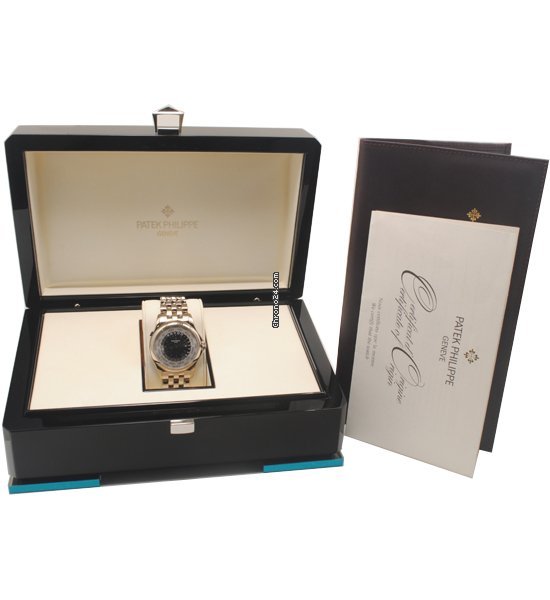 IMG_9081 Patek Philippe World Time Mens watch Unisex Automatic White gold 5130 1G-010 Replica 6