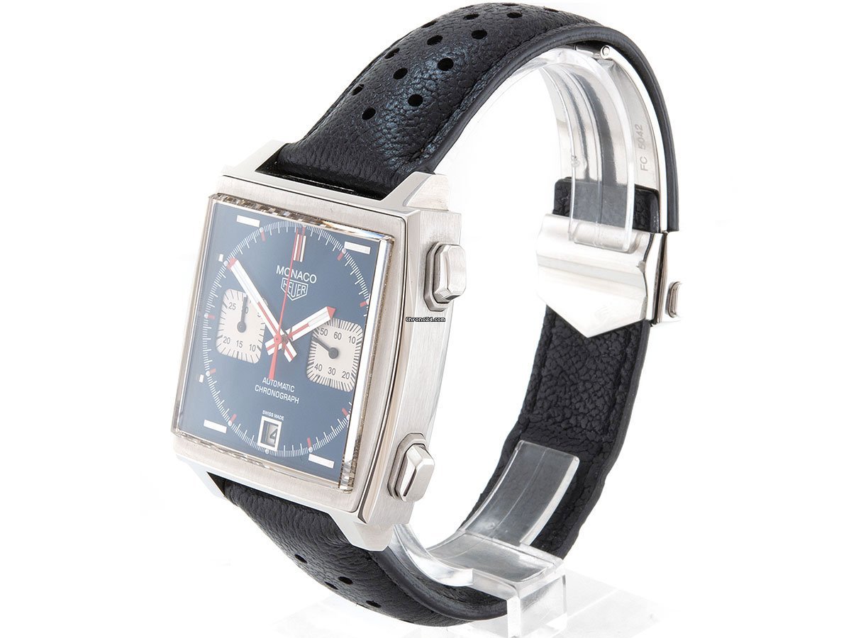 IMG_9081 TAG Heuer Monaco Calibre 11 Mens watch Unisex Automatic Steel CAW211A EEJ5449 Replica 6