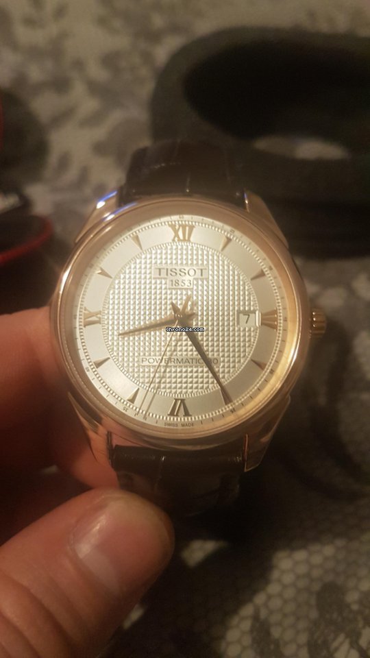 IMG_9081 Tissot Mens watch Unisex Automatic Rose gold T920.407.76.038.00 Replica 6