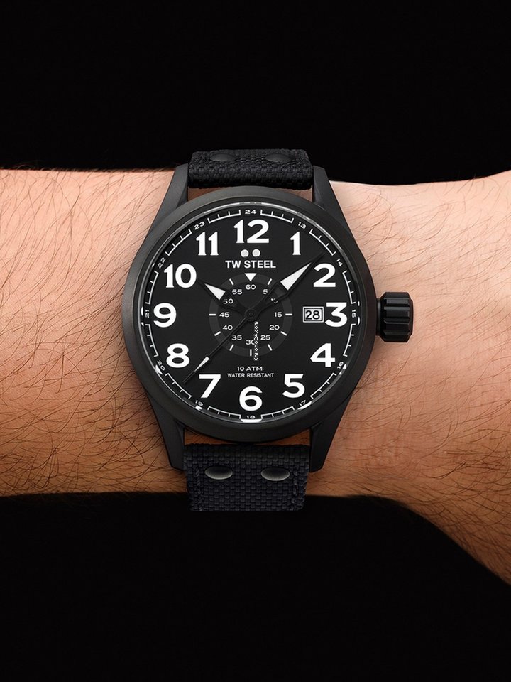 TW Steel Mens watch Unisex Quartz Steel VS41 Replica 6