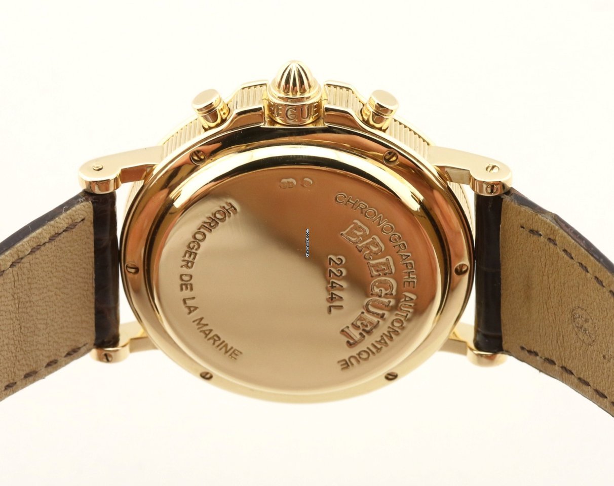 Breguet Marine Mens watch Unisex Automatic Yellow gold 3460 Replica 6