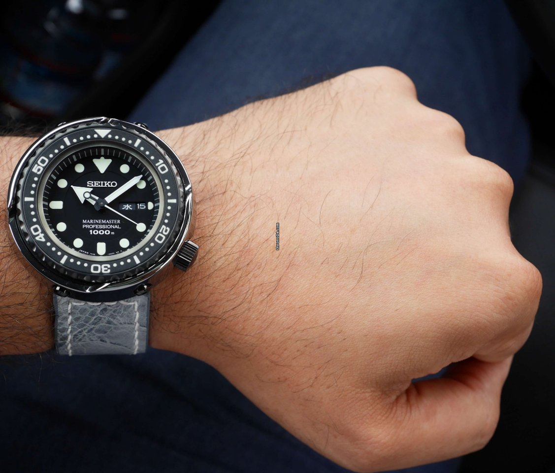 Seiko Quartz Titanium SBBN029 Replica 6