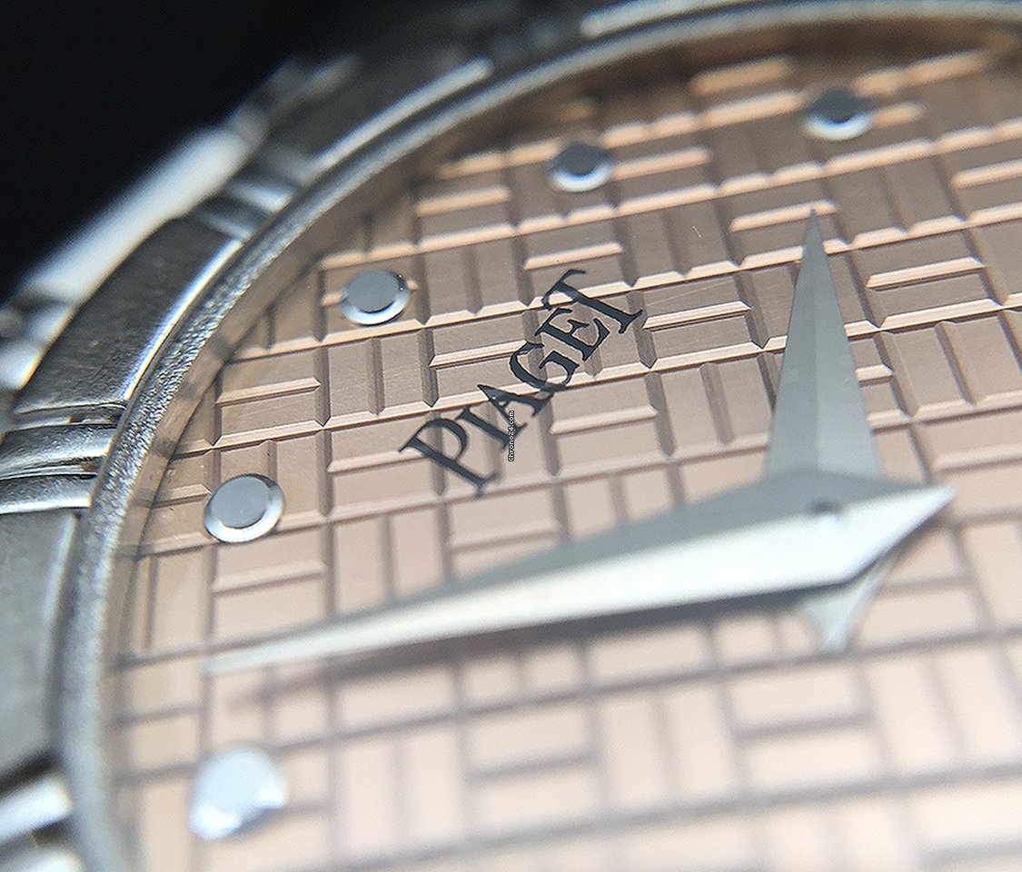 IMG_9081 Piaget Dancer Womens watch Quartz White gold 80563 Replica 6