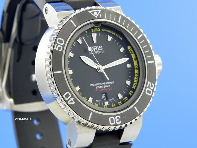 IMG_9081 Oris Aquis Depth Gauge Automatic Steel 01 733 7675 4154-Set Replica 6