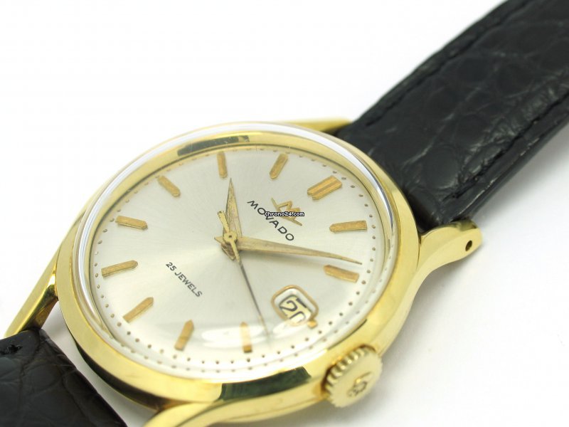 IMG_9081 Movado Mens watch Unisex Automatic Yellow gold 1279 Replica 6