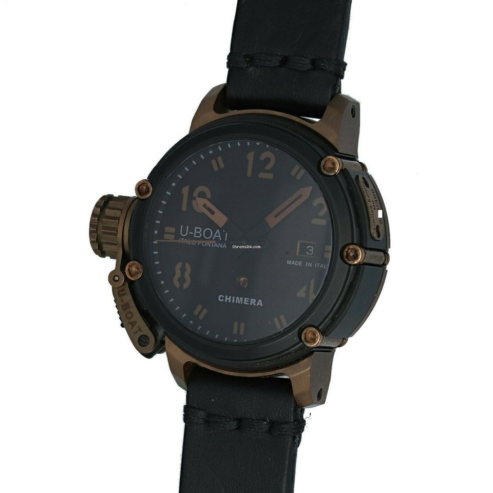 IMG_9081 U-Boat Chimera Mens watch Unisex Automatic Bronze 7237 Replica 6