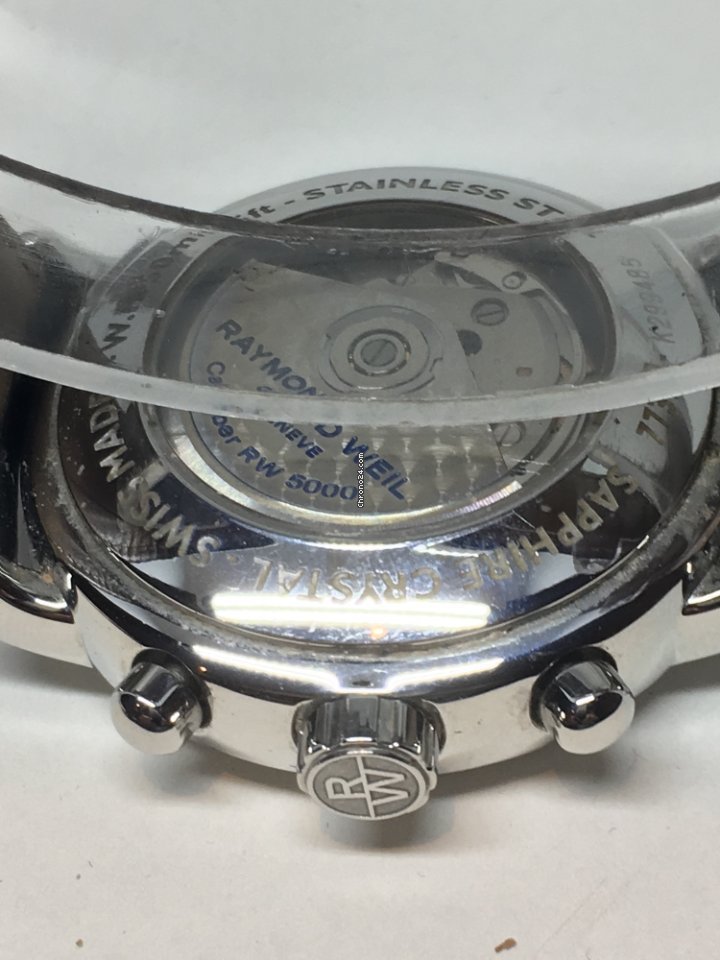 IMG_9081 Raymond Weil Maestro Mens watch Unisex Automatic Steel 7737-stc-00659 Replica 6