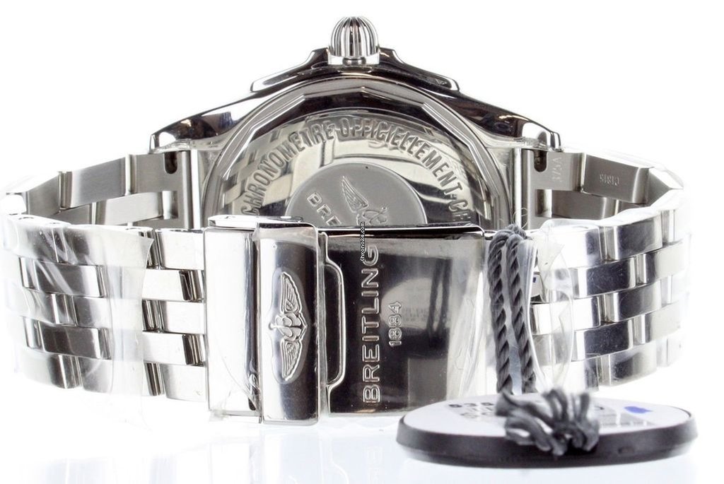 IMG_9081 Breitling Galactic Unitime Mens watch Unisex Automatic Steel WB3510U4 BD94 Replica 6