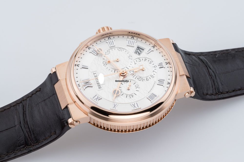 Breguet Marine Mens watch Unisex Automatic Rose gold 5527BR 12 9WV Replica 6