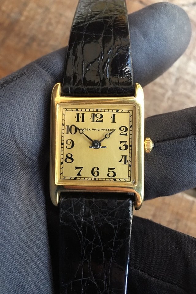 Patek Philippe Vintage Mens watch Unisex Manual winding Yellow gold 602151 Replica 6