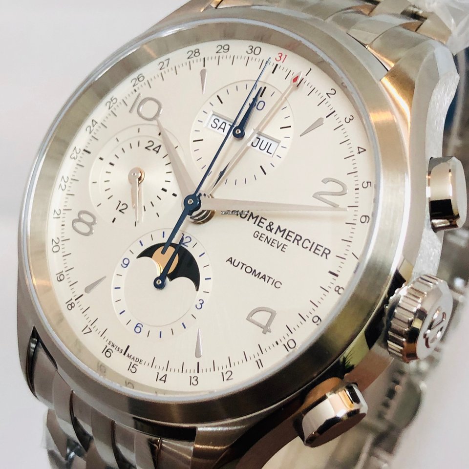 IMG_9081 Baume & Mercier Clifton Mens watch Unisex Automatic Steel M0A10328 Replica 6