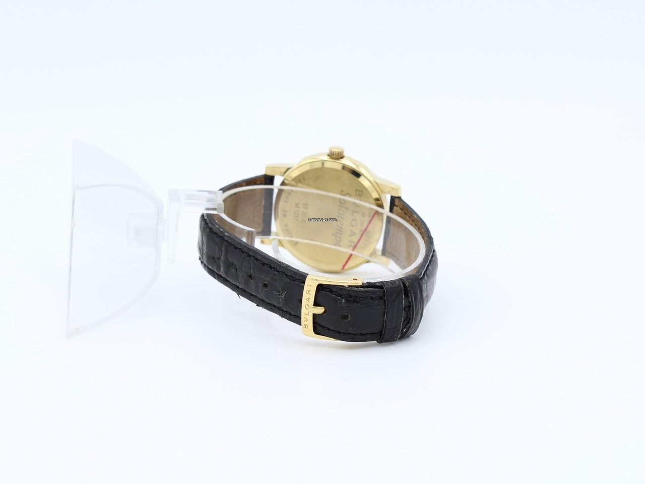 Bulgari Solotempo Mens watch Unisex Automatic Yellow gold ST 35 G Replica 6