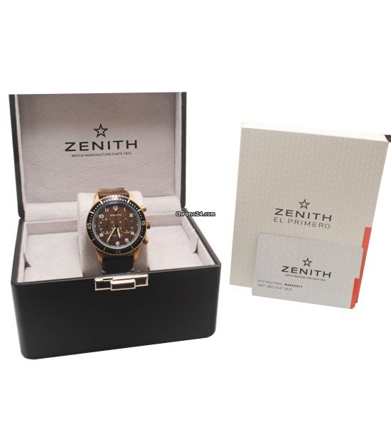 IMG_9081 Zenith Pilot Mens watch Unisex Automatic Bronze 29.2240.405 Replica 6