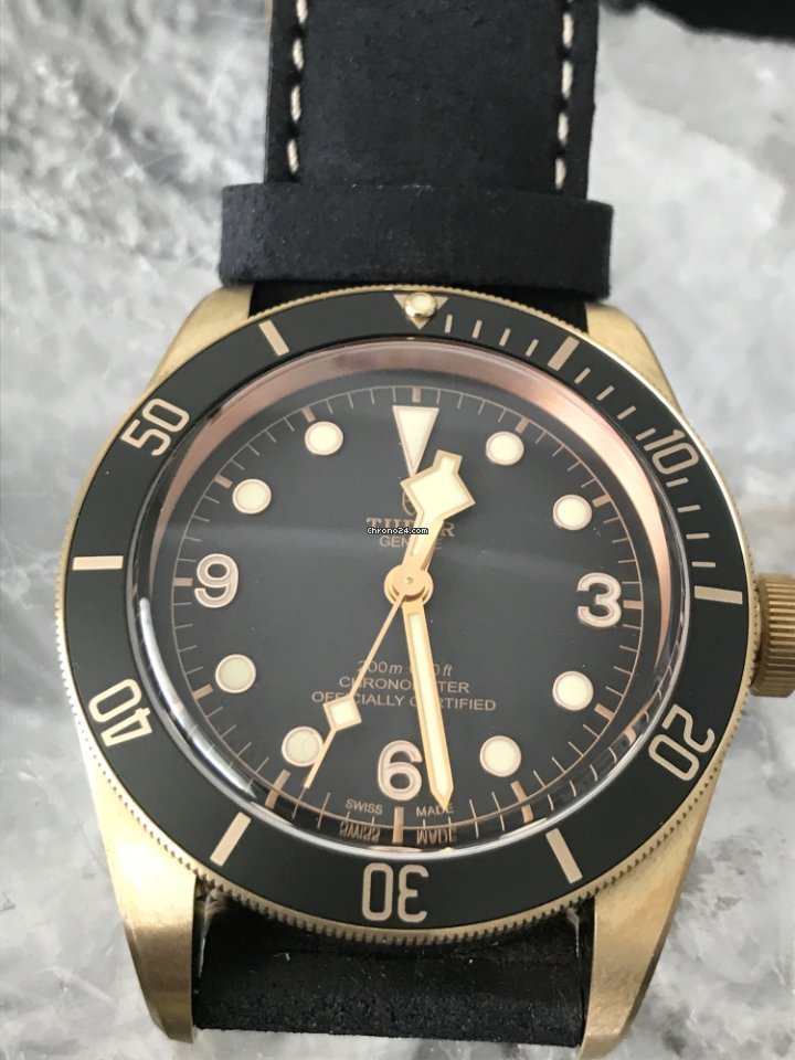 IMG_9081 Tudor Black Bay Bronze Mens watch Unisex Automatic Bronze 79250BA-0001 Replica 6