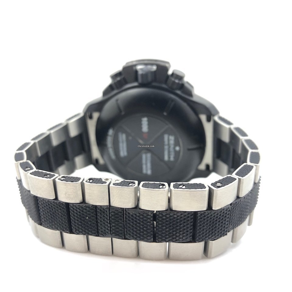 IMG_9081 Zenith Defy Mens watch Unisex Automatic Titanium 96.0525.4000 21.R642 Replica 6