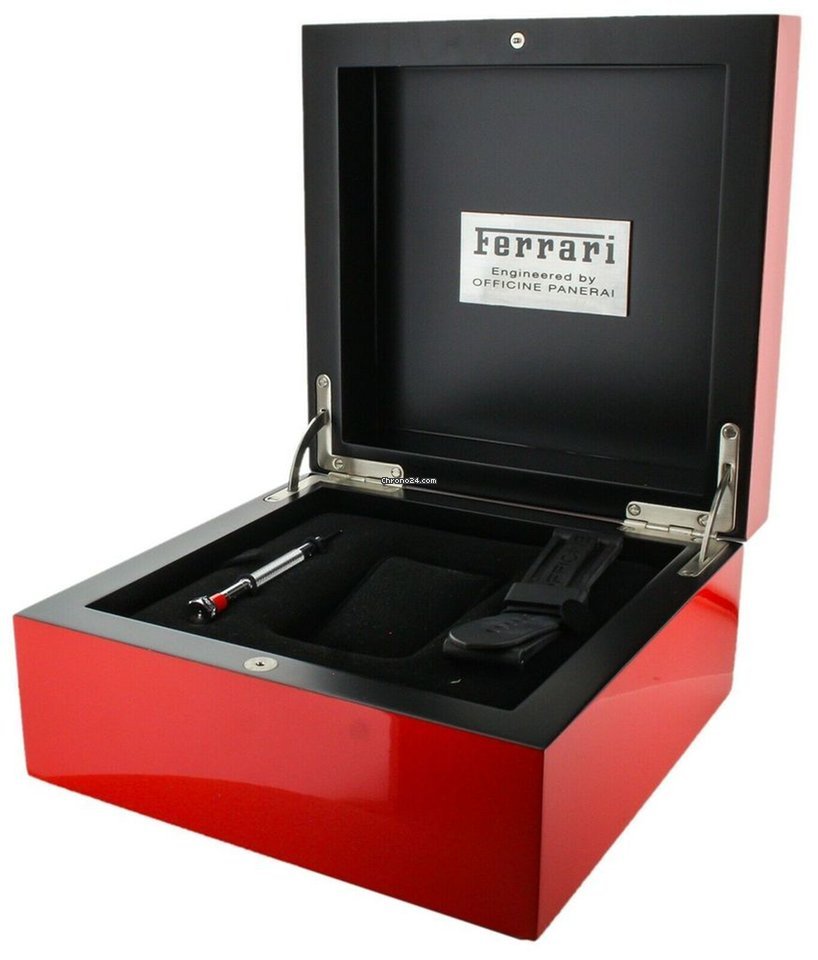 IMG_9081 Panerai Ferrari Mens watch Unisex Manual winding Steel FER00012 Replica 6