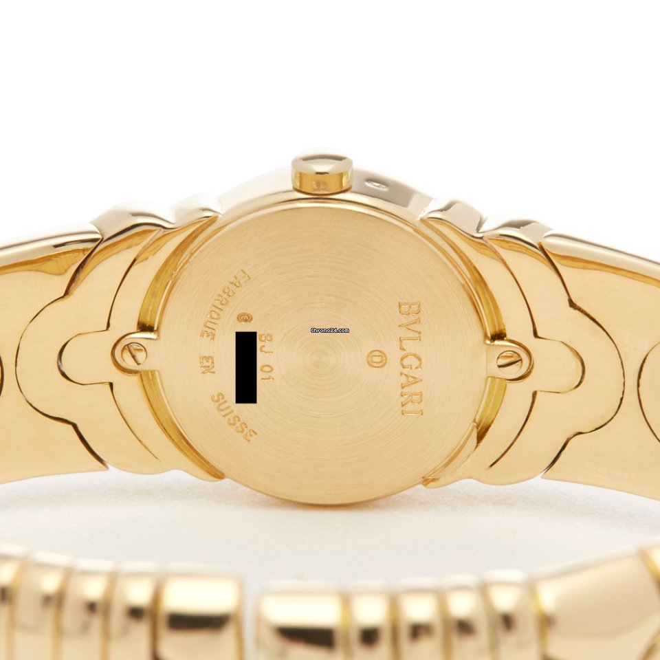 IMG_9081 Bulgari Parentesi Womens watch Quartz Yellow gold BJ01 Replica 6