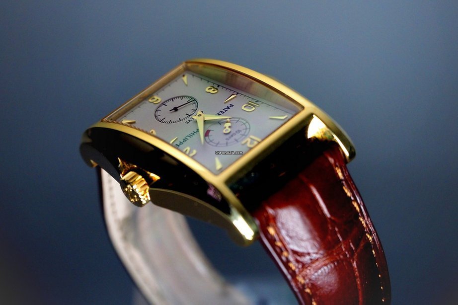 IMG_9081 Patek Philippe Gondolo Mens watch Unisex Manual winding Yellow gold 5100 J-001 Replica 6