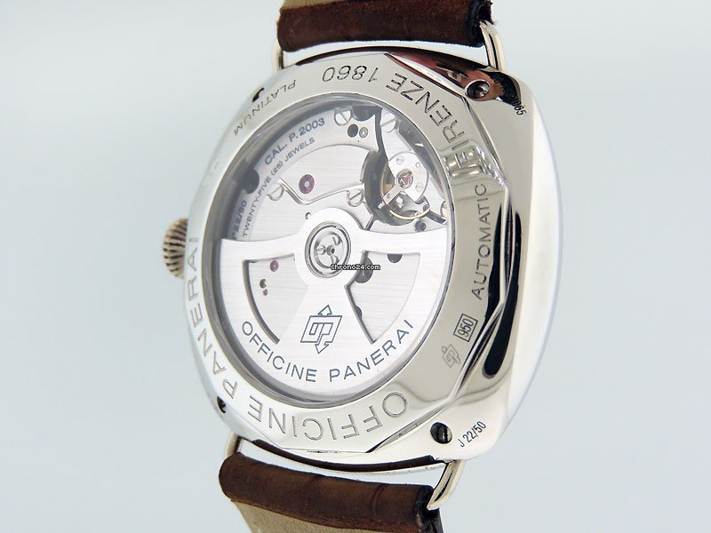 IMG_9081 Panerai Special Editions Mens watch Unisex Automatic Platinum PAM274 Replica 6