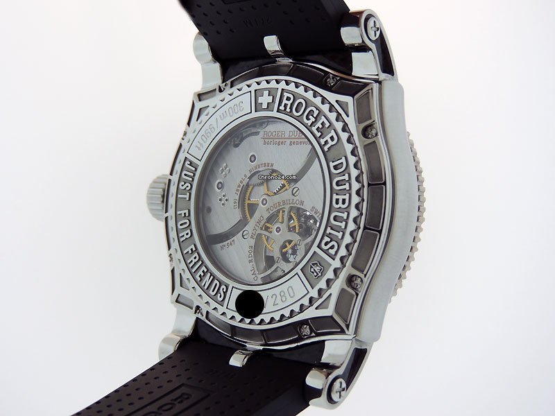 IMG_9081 Roger Dubuis Easy Diver Mens watch Unisex Manual winding SE48 02 9 0K9.53 Replica 6
