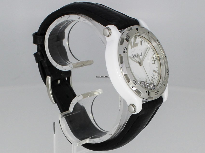 Chopard Happy Sport Womens watch Quartz Ceramic 288507 Replica 6