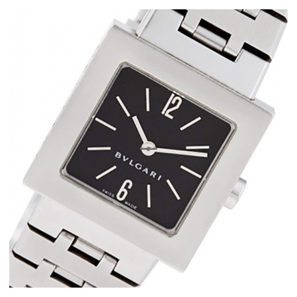 Bulgari Quadrato Quartz Steel SQ22SS Replica 6