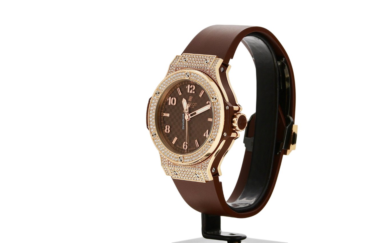 IMG_9081 Hublot Big Bang 38 mm Womens watch Rose gold 361.PC.3380.RC.1704 Replica 6